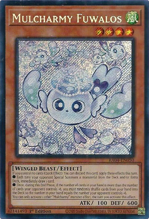 Image for Mulcharmy Fuwalos (Secret Rare) (Quarter Century Stampede) (RA04-EN050) - YuGiOh