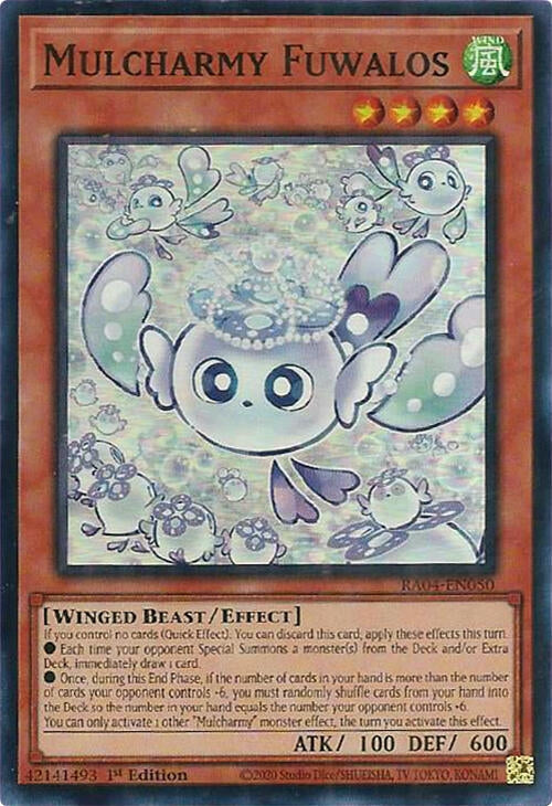 Image for Mulcharmy Fuwalos (Quarter Century Stampede) (RA04-EN050) - YuGiOh