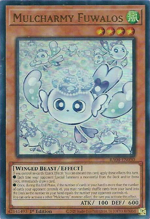 Image for Mulcharmy Fuwalos (UR) (Quarter Century Stampede) (RA04-EN050) - YuGiOh