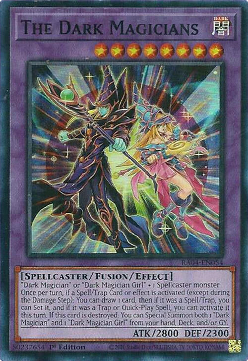 Image for The Dark Magicians (Quarter Century Stampede) (RA04-EN054) - YuGiOh