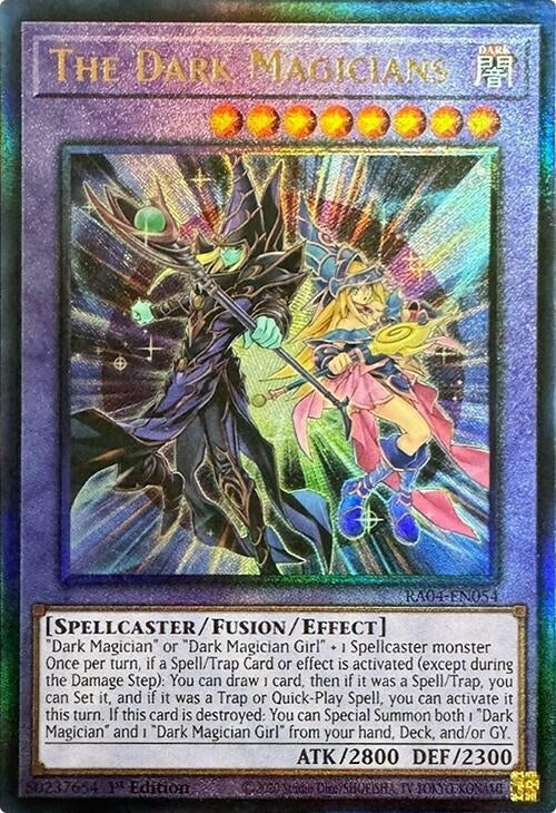Image for The Dark Magicians (PUR) (Quarter Century Stampede) (RA04-EN054) - YuGiOh
