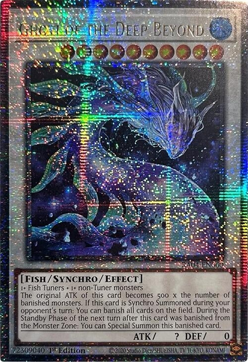 Image for Ghoti of the Deep Beyond (Quarter Century Secret Rare) (Quarter Century Stampede) (RA04-EN060) - YuGiOh
