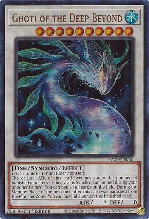 Image for Ghoti of the Deep Beyond (UR) (Quarter Century Stampede) (RA04-EN060) - YuGiOh