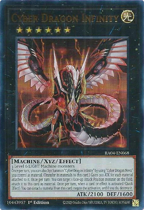 Image for Cyber Dragon Infinity (UR) (Quarter Century Stampede) (RA04-EN068) - YuGiOh