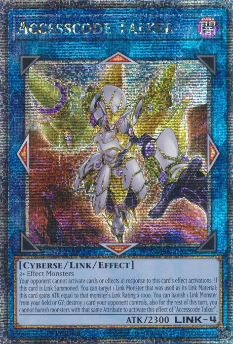 Image for Accesscode Talker (New Art) (Quarter Century Secret Rare) (Quarter Century Stampede) (RA04-EN079) - YuGiOh