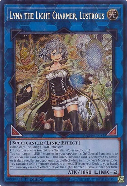 Image for Lyna the Light Charmer, Lustrous (Secret Rare) (Quarter Century Stampede) (RA04-EN081) - YuGiOh
