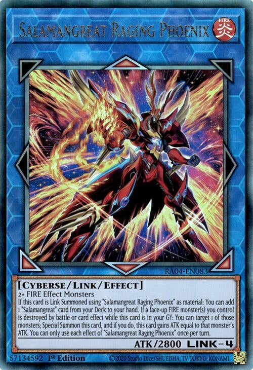 Image for Salamangreat Raging Phoenix (PUR) (Quarter Century Stampede) (RA04-EN083) - YuGiOh