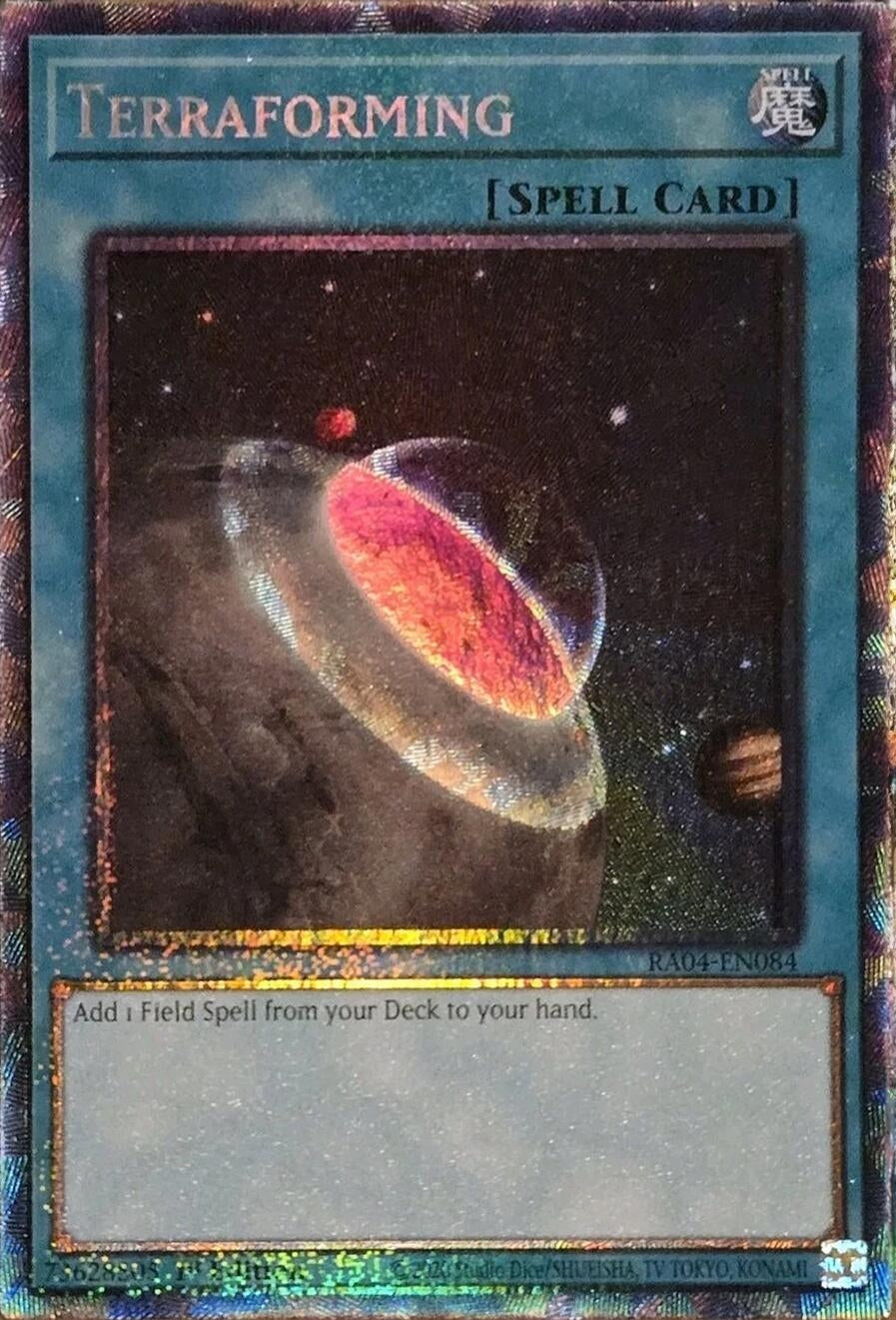 Image for Terraforming (PCR) (Quarter Century Stampede) (RA04-EN084) - YuGiOh