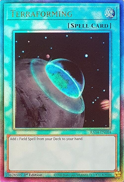 Image for Terraforming (PUR) (Quarter Century Stampede) (RA04-EN084) - YuGiOh