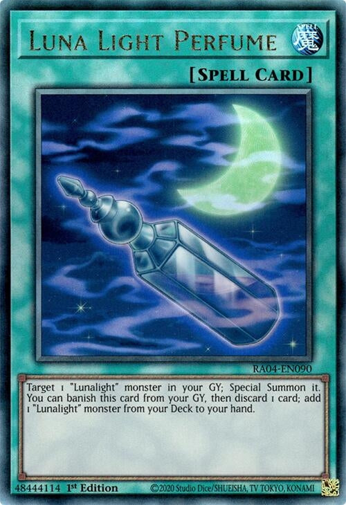 Image for Luna Light Perfume (PUR) (Quarter Century Stampede) (RA04-EN090) - YuGiOh