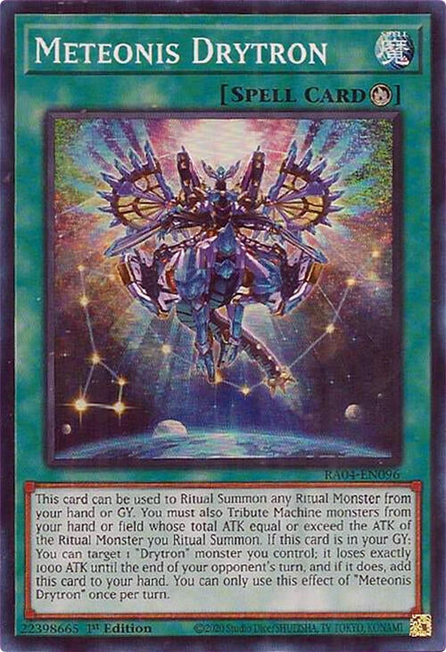 Image for Meteonis Drytron (Quarter Century Stampede) (RA04-EN096) - YuGiOh