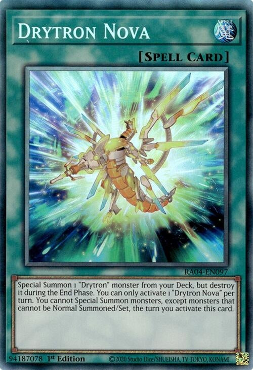 Image for Drytron Nova (PCR) (Quarter Century Stampede) (RA04-EN097) - YuGiOh