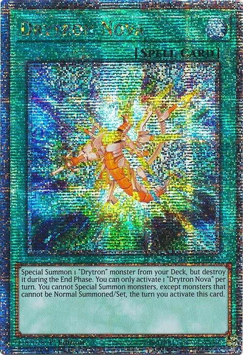 Image for Drytron Nova (Quarter Century Secret Rare) (Quarter Century Stampede) (RA04-EN097) - YuGiOh