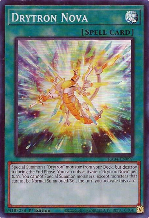Image for Drytron Nova (Quarter Century Stampede) (RA04-EN097) - YuGiOh