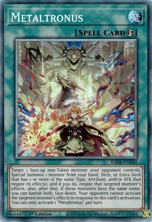Image for Metaltronus (PCR) (Quarter Century Stampede) (RA04-EN100) - YuGiOh