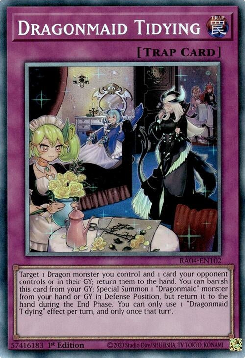 Image for Dragonmaid Tidying (PCR) (Quarter Century Stampede) (RA04-EN102) - YuGiOh