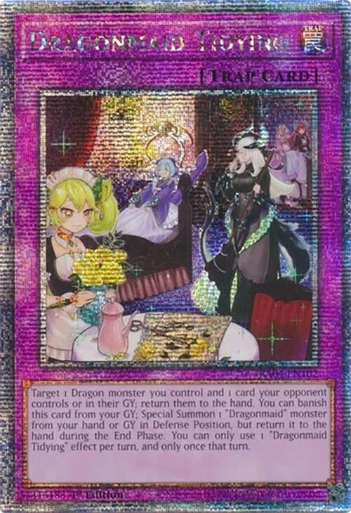 Image for Dragonmaid Tidying (Quarter Century Secret Rare) (Quarter Century Stampede) (RA04-EN102) - YuGiOh