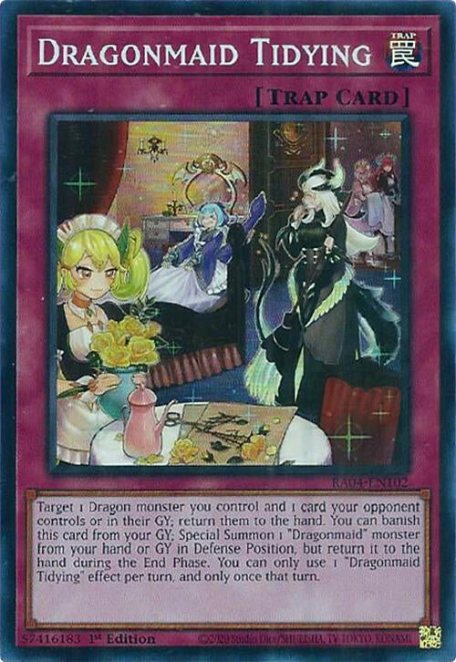 Image for Dragonmaid Tidying (Quarter Century Stampede) (RA04-EN102) - YuGiOh