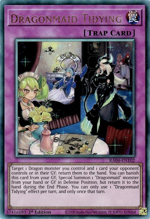 Image for Dragonmaid Tidying (PUR) (Quarter Century Stampede) (RA04-EN102) - YuGiOh