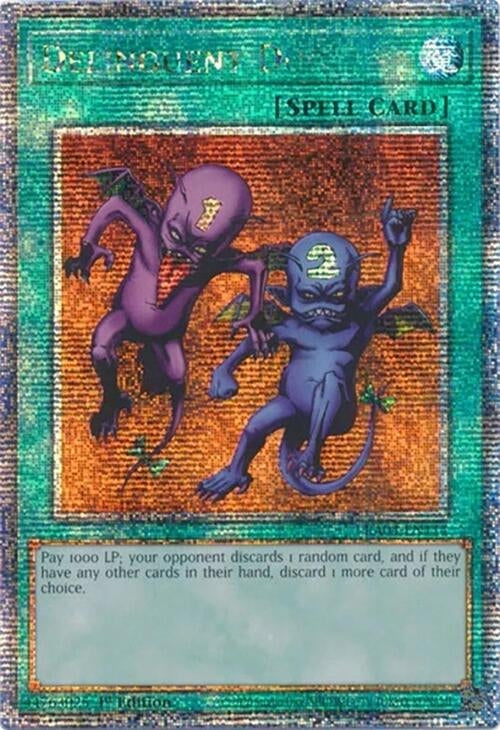 Image for Delinquent Duo (Quarter Century Secret Rare) (Quarter Century Stampede) (RA04-EN114) - YuGiOh