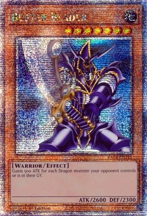 Image for Buster Blader (Quarter Century Secret Rare) (Quarter Century Stampede) (RA04-EN115) - YuGiOh