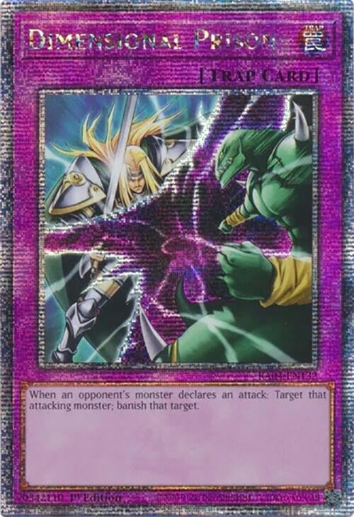 Image for Dimensional Prison (Quarter Century Secret Rare) (Quarter Century Stampede) (RA04-EN132) - YuGiOh