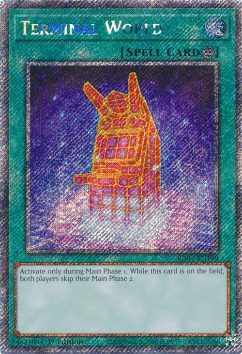 Image for Terminal World (Platinum Secret Rare) (Quarter Century Stampede) (RA04-EN148) - YuGiOh