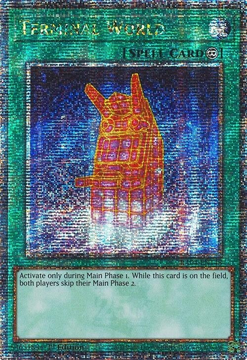 Image for Terminal World (Quarter Century Secret Rare) (Quarter Century Stampede) (RA04-EN148) - YuGiOh