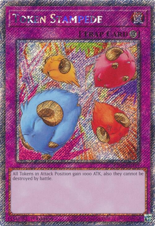 Image for Token Stampede (Platinum Secret Rare) (Quarter Century Stampede) (RA04-EN149) - YuGiOh