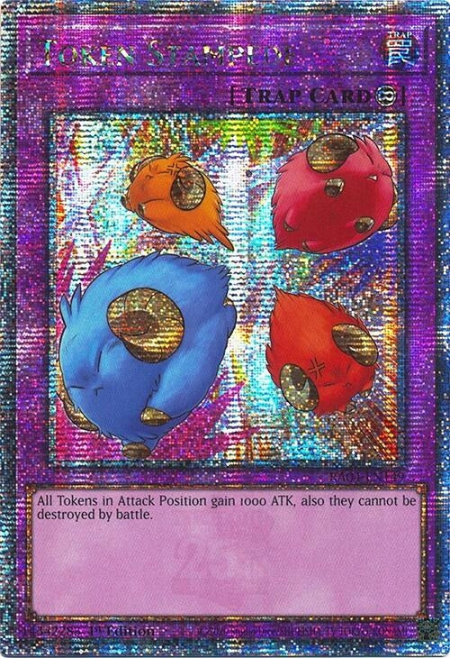 Image for Token Stampede (Quarter Century Secret Rare) (Quarter Century Stampede) (RA04-EN149) - YuGiOh