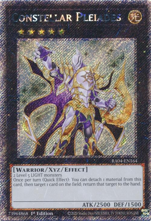 Image for Constellar Pleiades (Platinum Secret Rare) (Quarter Century Stampede) (RA04-EN164) - YuGiOh