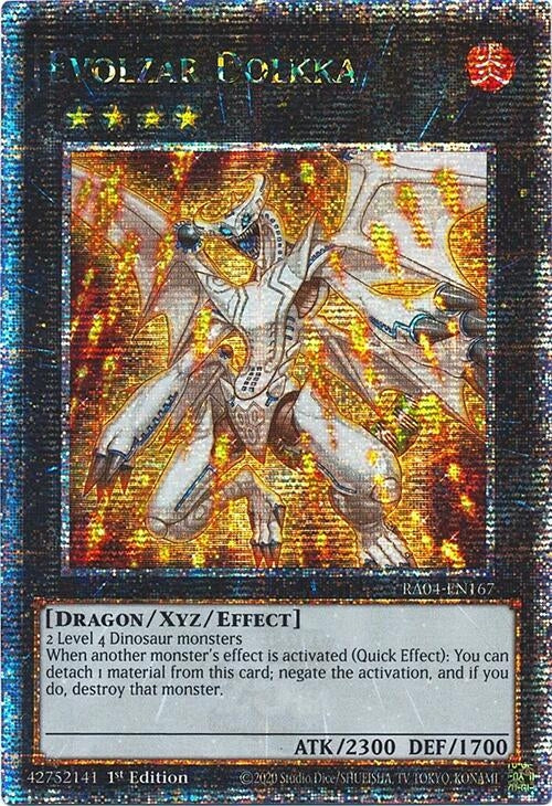 Image for Evolzar Dolkka (Quarter Century Secret Rare) (Quarter Century Stampede) (RA04-EN167) - YuGiOh