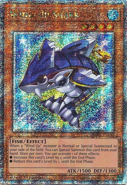 Image for Wind-Up Shark (Quarter Century Secret Rare) (Quarter Century Stampede) (RA04-EN180) - YuGiOh