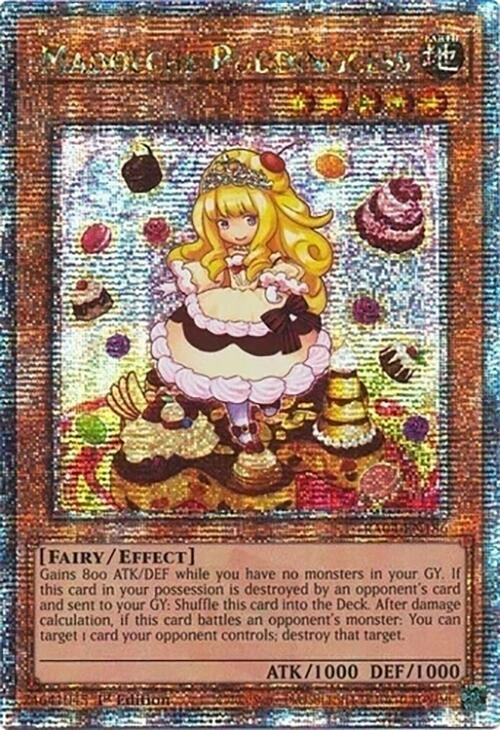 Image for Madolche Puddingcess (Quarter Century Secret Rare) (Quarter Century Stampede) (RA04-EN186) - YuGiOh
