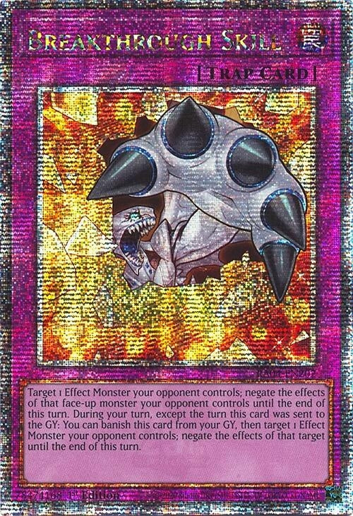 Image for Breakthrough Skill (Quarter Century Secret Rare) (Quarter Century Stampede) (RA04-EN202) - YuGiOh