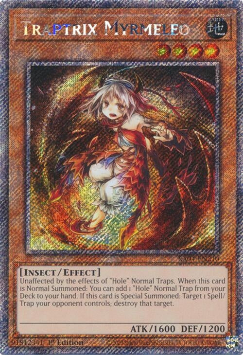 Image for Traptrix Myrmeleo (Platinum Secret Rare) (Quarter Century Stampede) (RA04-EN210) - YuGiOh