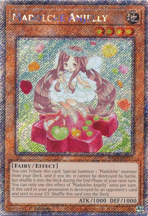 Image for Madolche Anjelly (Platinum Secret Rare) (Quarter Century Stampede) (RA04-EN215) - YuGiOh