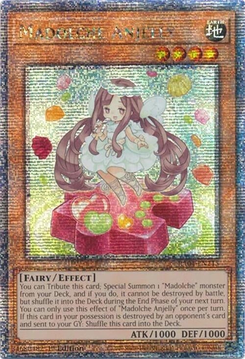 Image for Madolche Anjelly (Quarter Century Secret Rare) (Quarter Century Stampede) (RA04-EN215) - YuGiOh