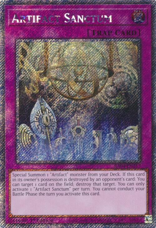 Image for Artifact Sanctum (Platinum Secret Rare) (Quarter Century Stampede) (RA04-EN217) - YuGiOh