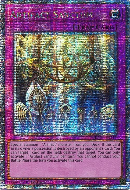 Image for Artifact Sanctum (Quarter Century Secret Rare) (Quarter Century Stampede) (RA04-EN217) - YuGiOh