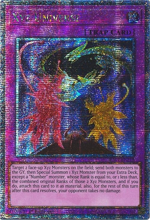 Image for Xyz Universe (Quarter Century Secret Rare) (Quarter Century Stampede) (RA04-EN218) - YuGiOh