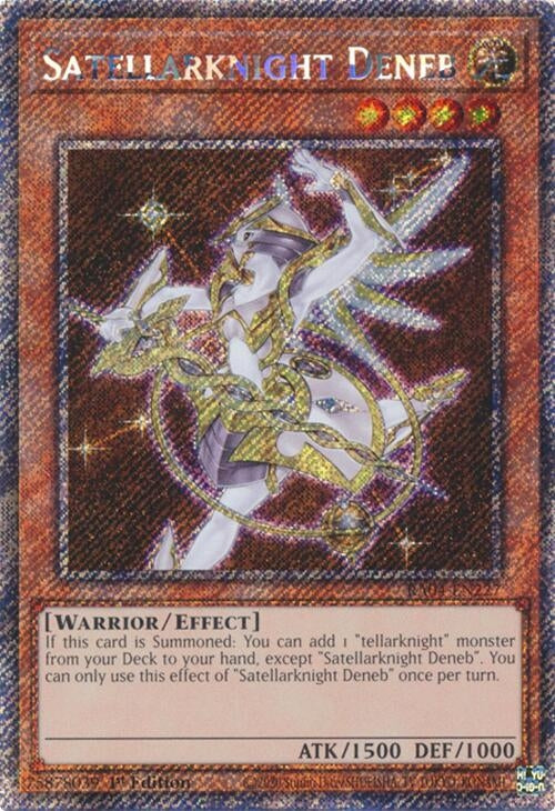 Image for Satellarknight Deneb (Platinum Secret Rare) (Quarter Century Stampede) (RA04-EN227) - YuGiOh
