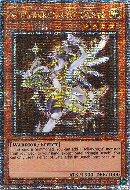 Image for Satellarknight Deneb (Quarter Century Secret Rare) (Quarter Century Stampede) (RA04-EN227) - YuGiOh