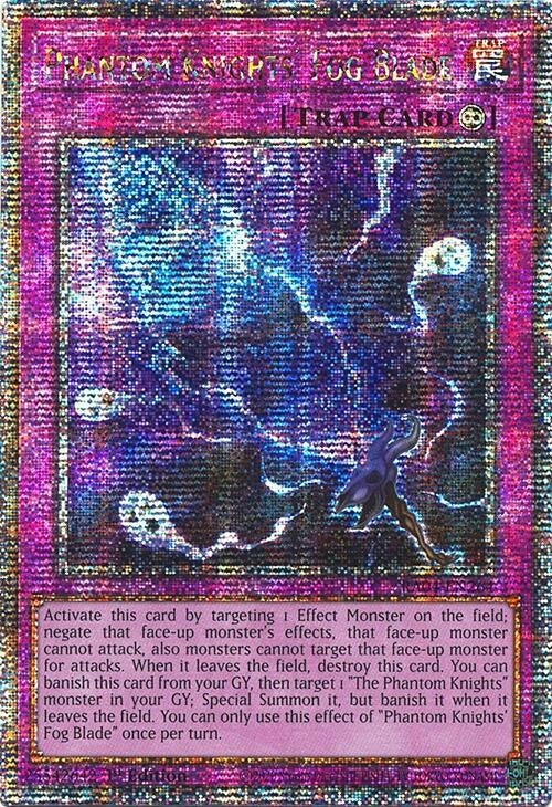 Image for Phantom Knights' Fog Blade (Quarter Century Secret Rare) (Quarter Century Stampede) (RA04-EN264) - YuGiOh