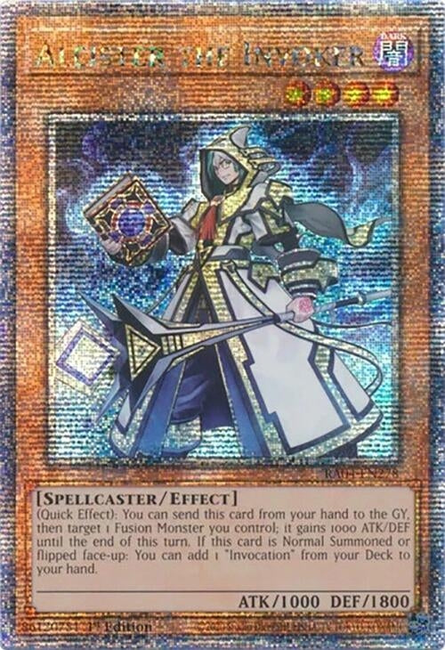 Image for Aleister the Invoker (Quarter Century Secret Rare) (Quarter Century Stampede) (RA04-EN278) - YuGiOh