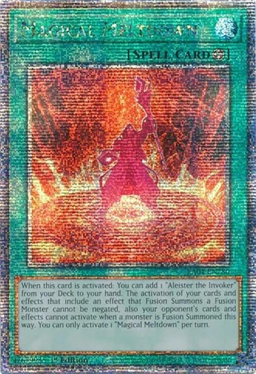 Image for Magical Meltdown (Quarter Century Secret Rare) (Quarter Century Stampede) (RA04-EN280) - YuGiOh