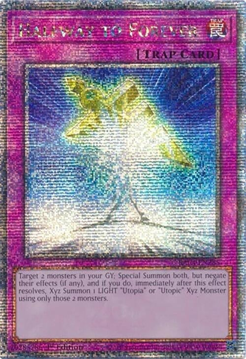 Image for Halfway to Forever (Quarter Century Secret Rare) (Quarter Century Stampede) (RA04-EN285) - YuGiOh