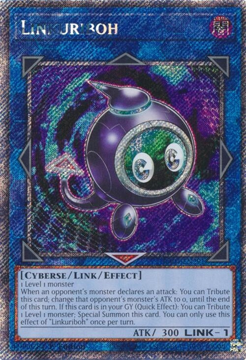 Image for Linkuriboh (Platinum Secret Rare) (Quarter Century Stampede) (RA04-EN291) - YuGiOh