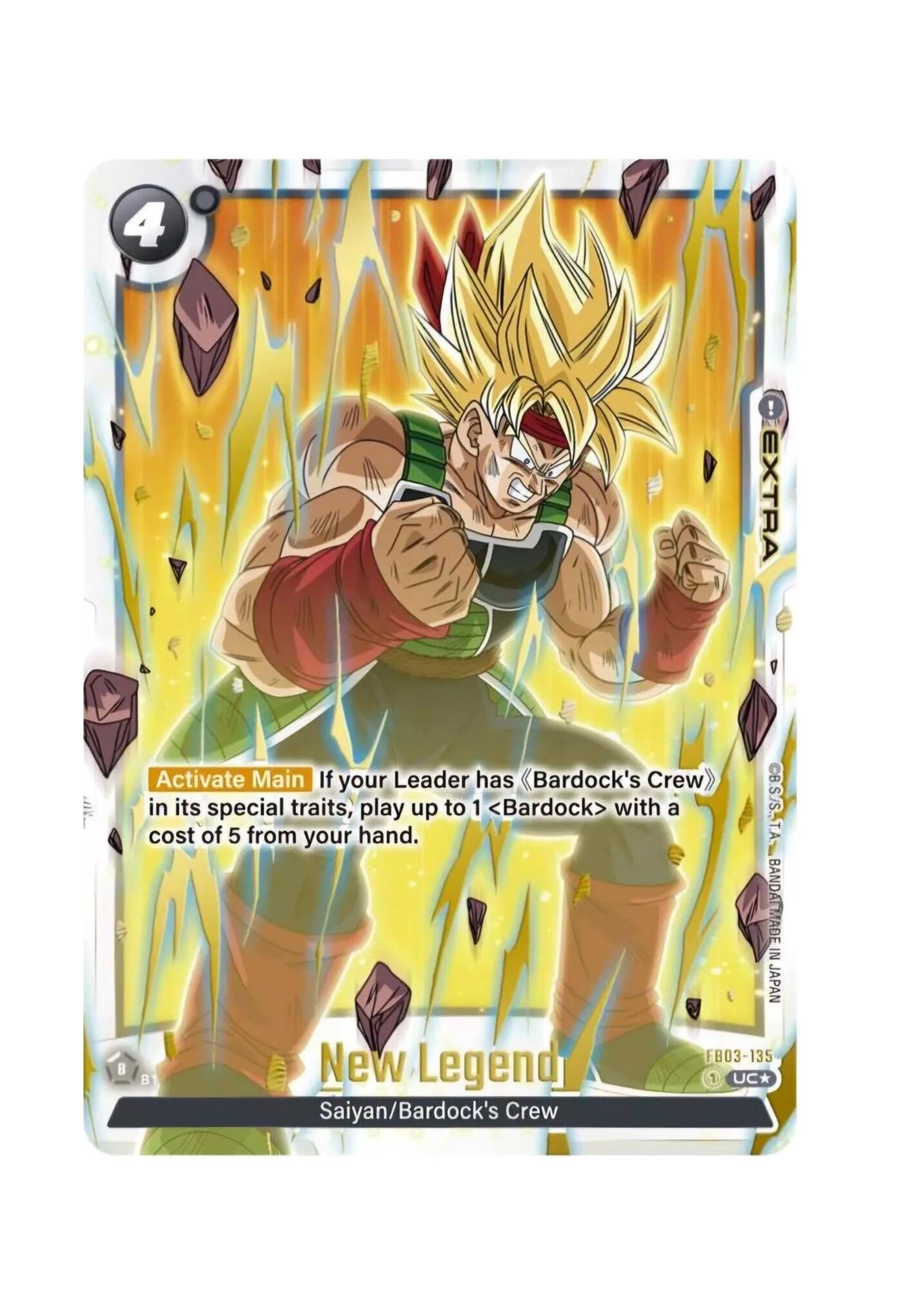 Image for New Legend (Alternate Art) (Raging Roar Alternate Art Reprints) (FB03-135) - Dragon Ball Super: Fusion World