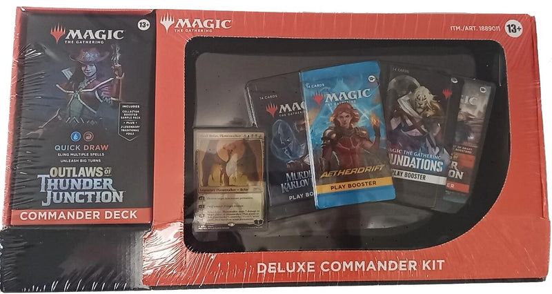 Image for Outlaws of Thunder Junction Deluxe Commander Kit - Quick Draw - Magic: The Gathering